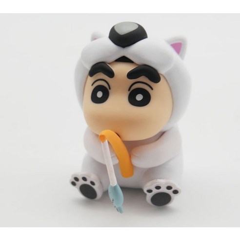 어린 시절 추억을 되살리는 짱구 동물 피규어 4종 세트