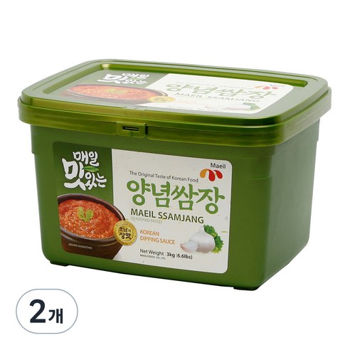 매일식품 매일 맛있는 양념 쌈장, 2개, 3kg