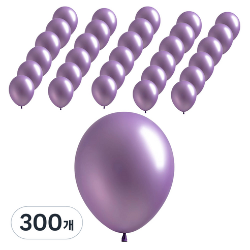 조이벌룬 풍선 30cm, 펄라벤더, 300개