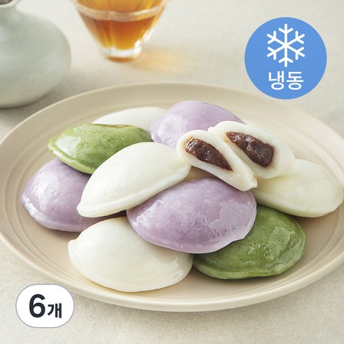 자농의뜨락 바람떡 (냉동), 320g, 6개
