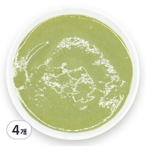 짱죽 실온이유식 초기, 브로콜리미음, 160g, 4개
