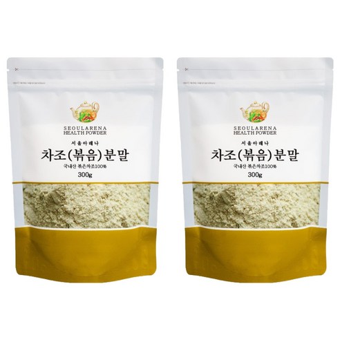 서울아레나 차조 볶음 분말 국내산, 300g, 2개