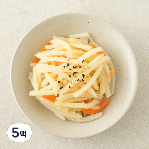 집반찬연구소 감자채볶음, 120g, 5팩