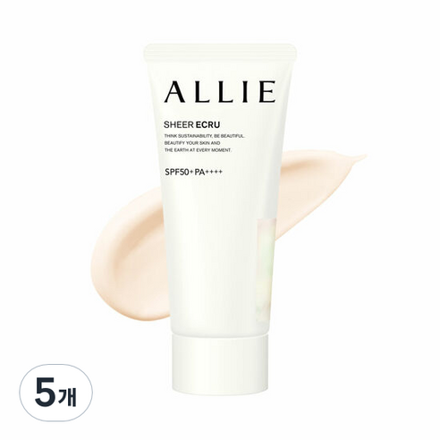 알리 크로노 뷰티 톤업 UV 03 쉬어에크루 SPF50+PA++++, 60g, 5개