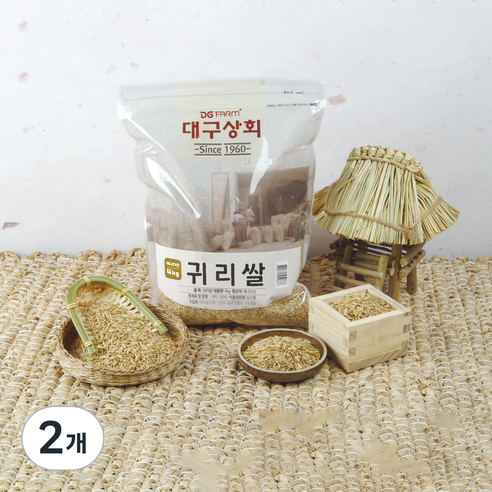 대구상회 귀리쌀, 4kg, 2개