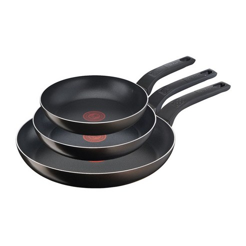 테팔 티타늄 액티쿡 프라이팬 세트 3개, 블랙커피, 프라이팬 20cm + 24cm + 30cm, 1개