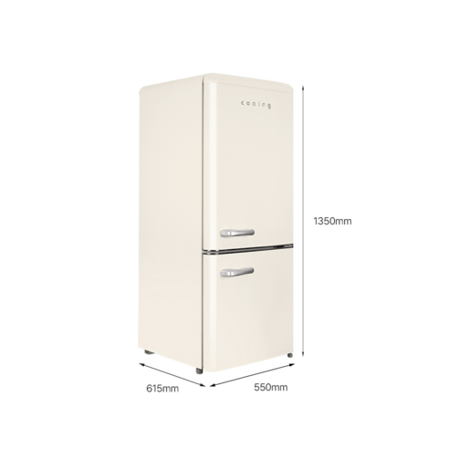 세련된 디자인과 실속을 모두 갖춘 쿠잉전자 레트로 냉장고, 지금 바로 만나보세요!