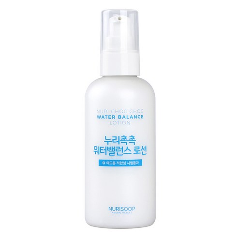 누리숲 누리촉촉 워터밸런스 로션, 160ml, 1개