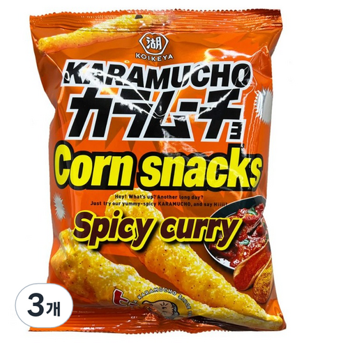 카라무쵸 콘스넥 스파이시 커리, 65g, 3개
