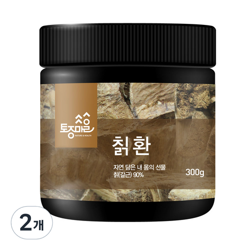 토종마을증 칡환, 2개, 300g