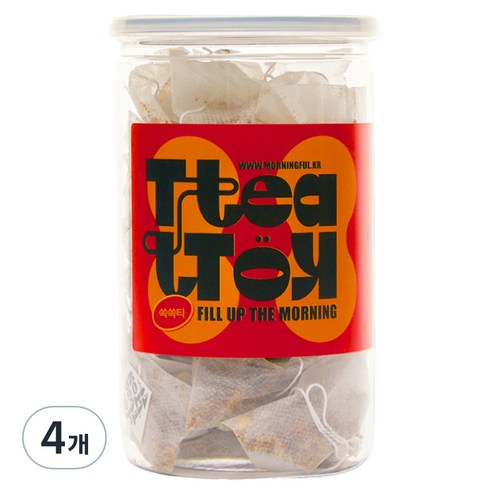 티톡티톡 모닝풀 가벼울 쏙쏙티 호박팥차, 2g, 30개입, 4개