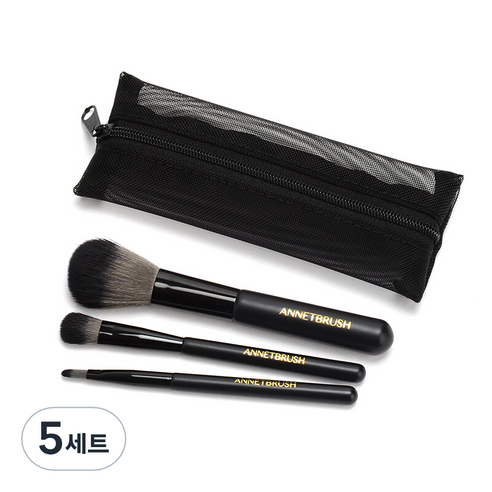 아넷브러쉬 이지 GO 미니브러쉬 3종 세트, 5세트