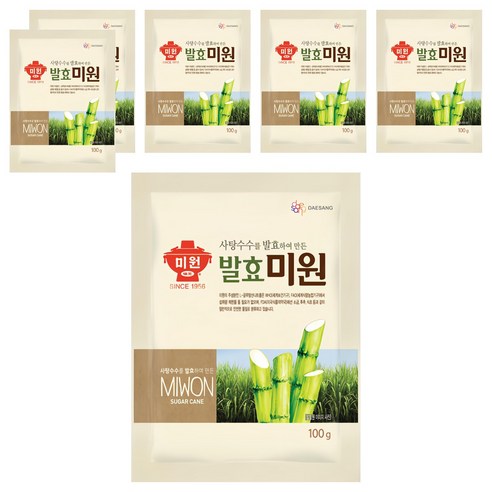 미원 청정원 발효, 100g, 6개