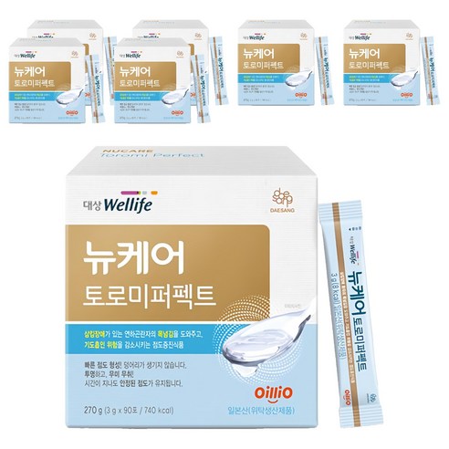 뉴케어 토로미퍼펙트 삼킴장애 환자용 점도증진식품, 270g, 7개