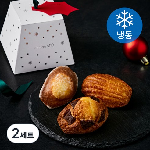 메종엠오 오너먼트 마들렌 30g + 마들렌글라쎄 35g + 소금초코 마들렌 35g 세트, 2세트