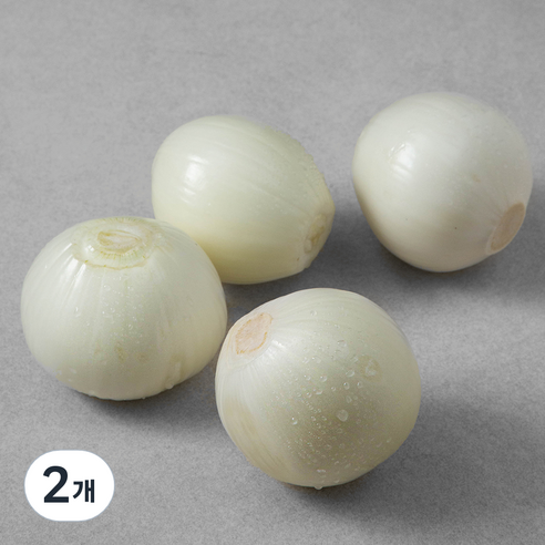 창녕 깐양파, 1kg, 2개