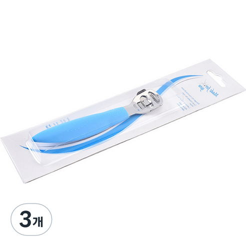 리앤베르 발뒤꿈치 굳은살 각질 제거기 블루 30g, 1개입, 3개