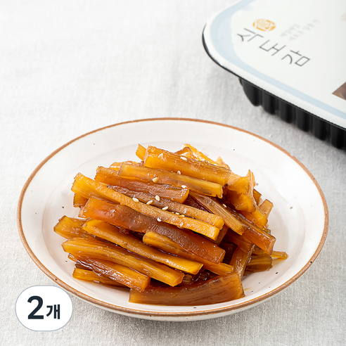 바다원 식도감 우엉조림, 200g, 2개