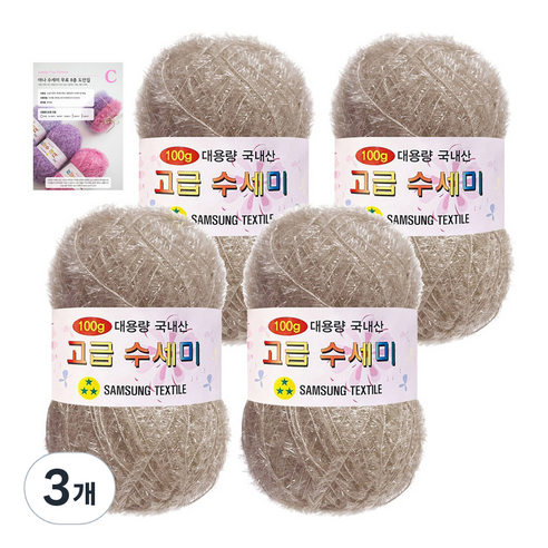 야나 대용량 수세미 100g x 4p + C 인쇄도안 8종 세트, 128 베지밀, 3개