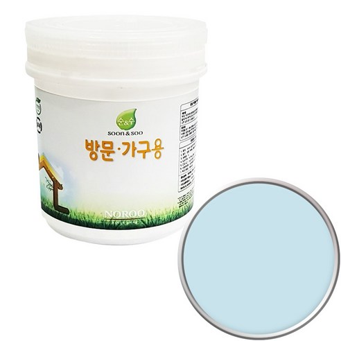 순앤수 방문 가구용 페인트 1L, 소다블루 NR5073