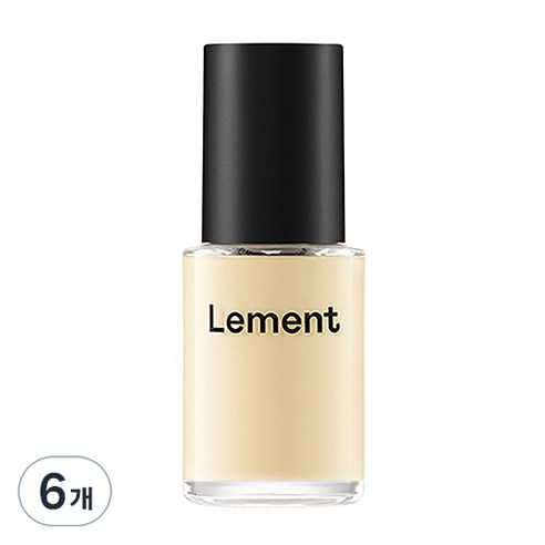 르멘트 컬러 네일, 34 슈거드 버터, 14ml, 6개
