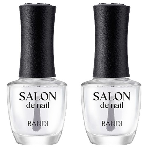 반디BANDI 살롱드 네일, 7ml, 탑코트, 2개