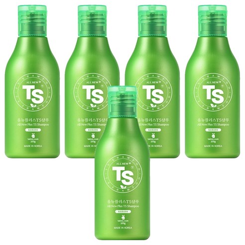 TS 올뉴플러스TS 샴푸, 100g, 5개