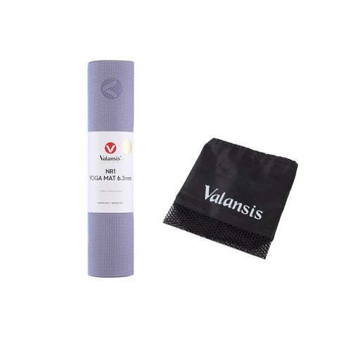 밸런시스 NR1 요가매트 + 가방 세트, 라일락, 1세트