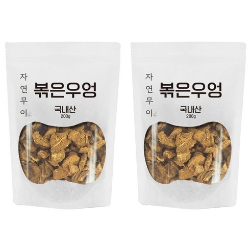 자연무이 볶은 우엉차, 200g, 1개입, 2개