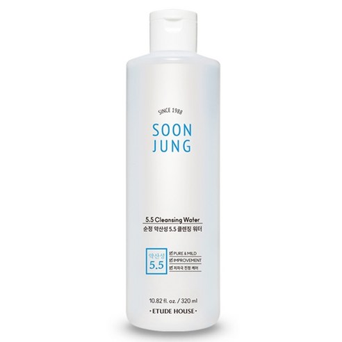 에뛰드하우스 순정 약산성 5.5 클렌징 워터, 320ml, 1개