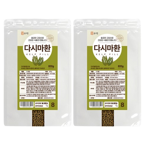 윤고집 다시마환, 800g, 2개