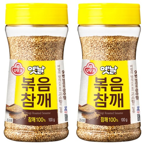 오뚜기 옛날 볶음 참깨, 100g, 2개