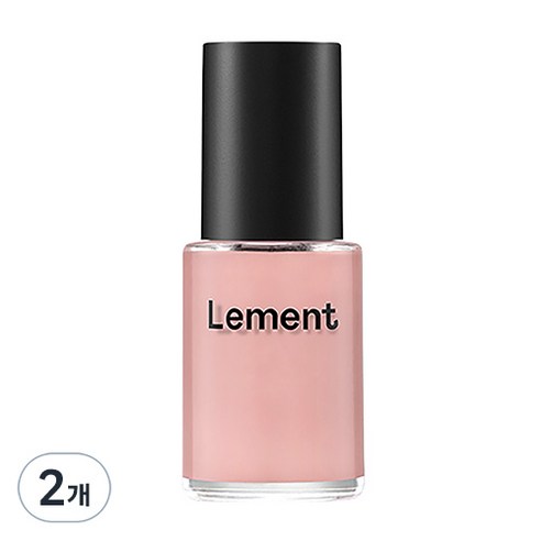 르멘트 컬러 네일, 17 멜로우 크림 코랄, 14ml, 2개