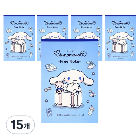 산리오 뜯어쓰는 프리노트, 시나모롤, 15개