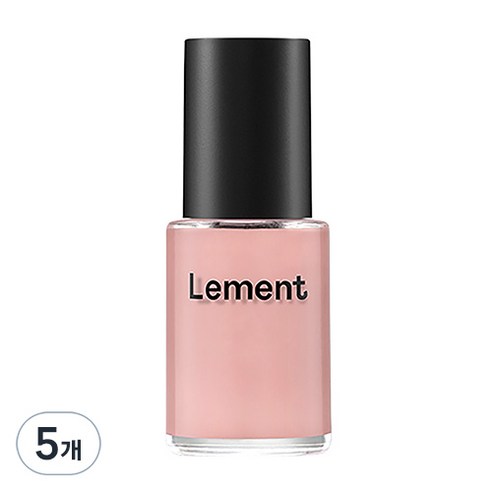 르멘트 컬러 네일, 17 멜로우 크림 코랄, 14ml, 5개