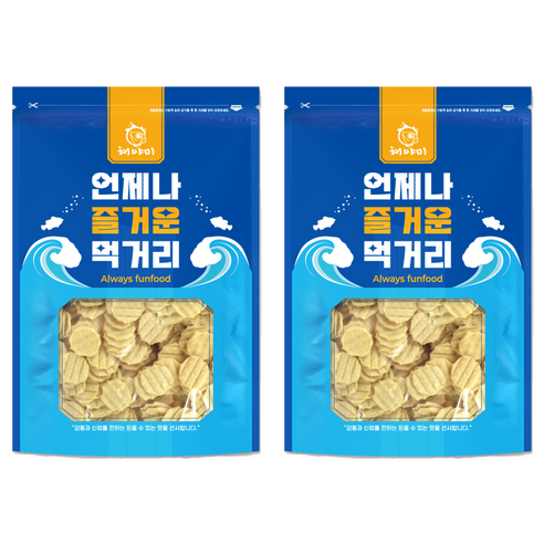 해야미 꼬마 튀김 쥐포, 1kg, 2개
