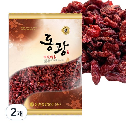 동광종합물산 산수유, 100g, 2개