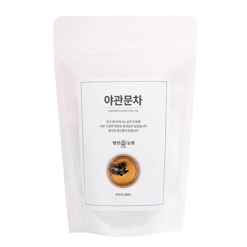 청년농원 저온가공 야관문차 삼각티백, 1g, 50개입