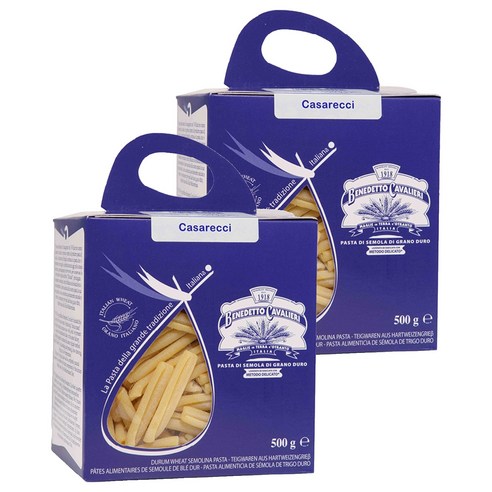 베네데토 까발리에리 파스타 카사레치, 500g, 2개