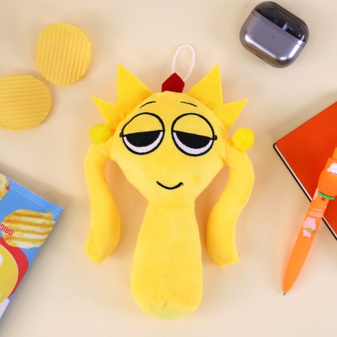아트조이 스프런키 패브릭 인형, 20cm, 옐로우걸, 1개
