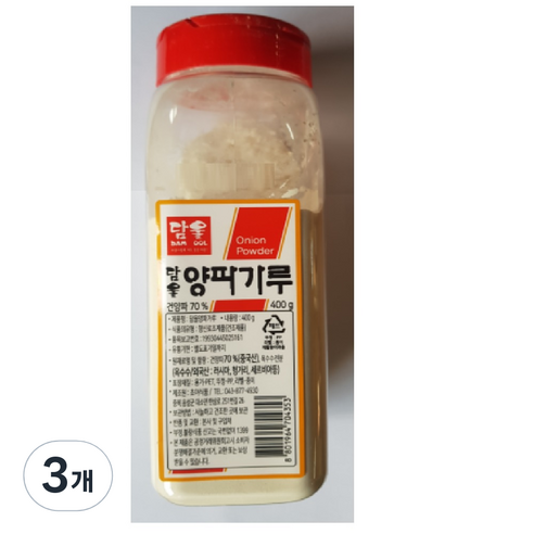 초야 양파가루, 400g, 3개