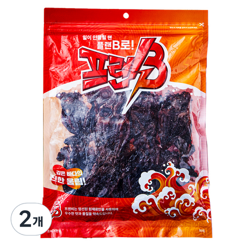서울지앤비 프렌비 미니 오징어 숏다리, 250g, 2개