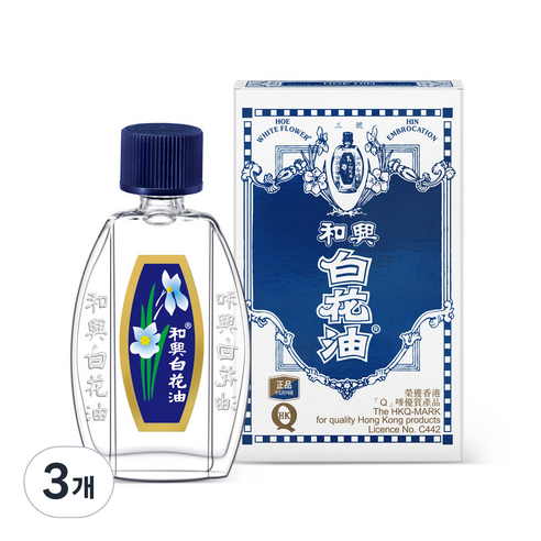 화흥백화유 오일 5ml, 3개