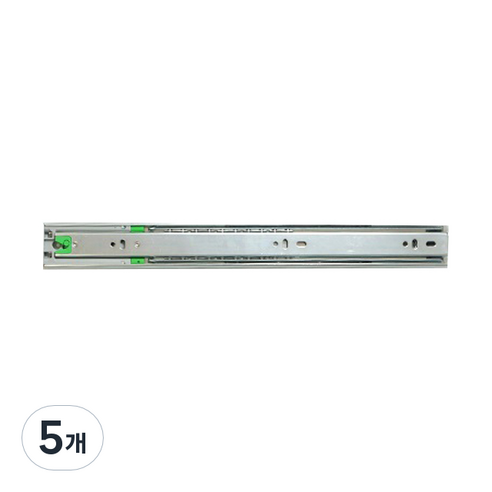 서랍레일 3단 광폭 댐핑레일 250mm, 5개