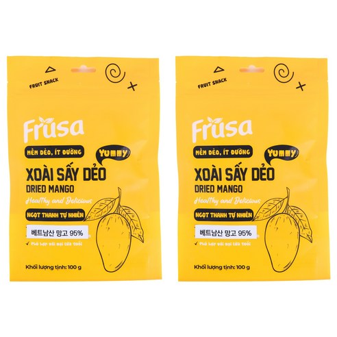 Frusa 푸루사 건망고, 100g, 2개