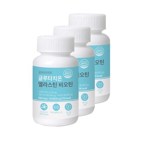 경성건강원 글루타치온 엘라스틴 비오틴 영양제 60g, 3개