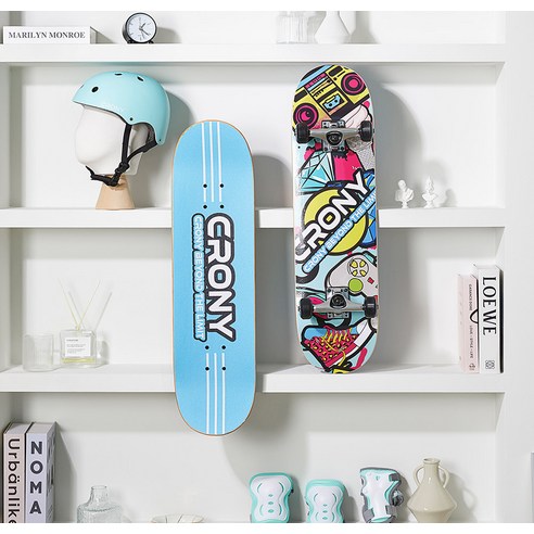 크로니 더 뉴 스케이트보드: 입문자를 위한 안전하고 스타일리시한 선택