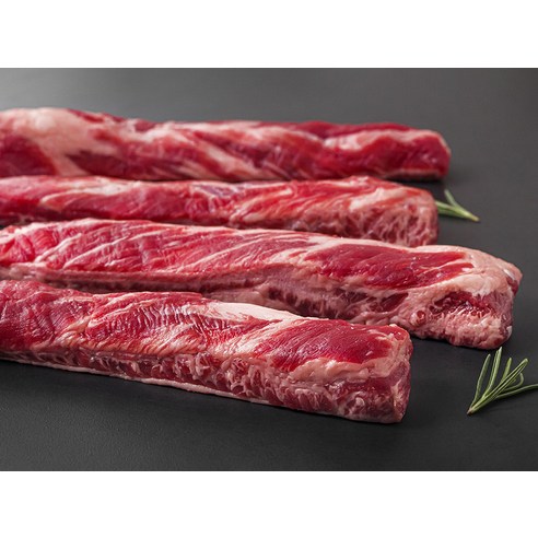 고소한 육즙과 쫄깃한 식감의 프리미엄 갈비살