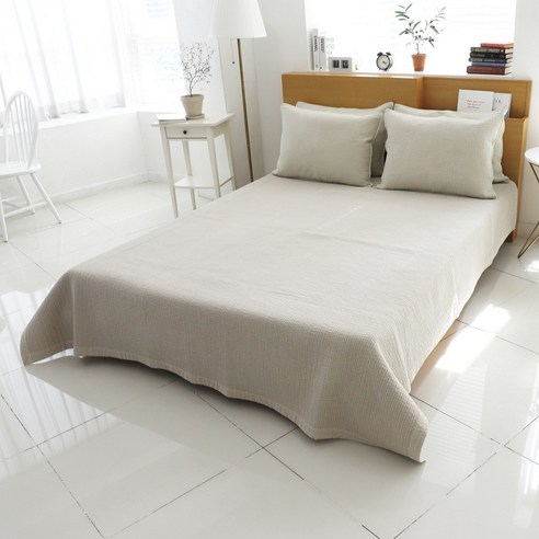 데코그램 순면 줄누빔 피그먼트 침대패드 리뷰