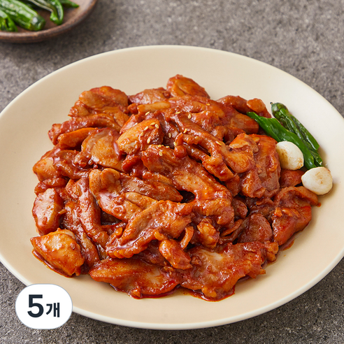 미트리움 춘천식 닭갈비, 800g, 5개